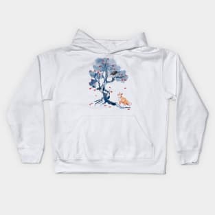 The Fox and the Crow Kids Hoodie